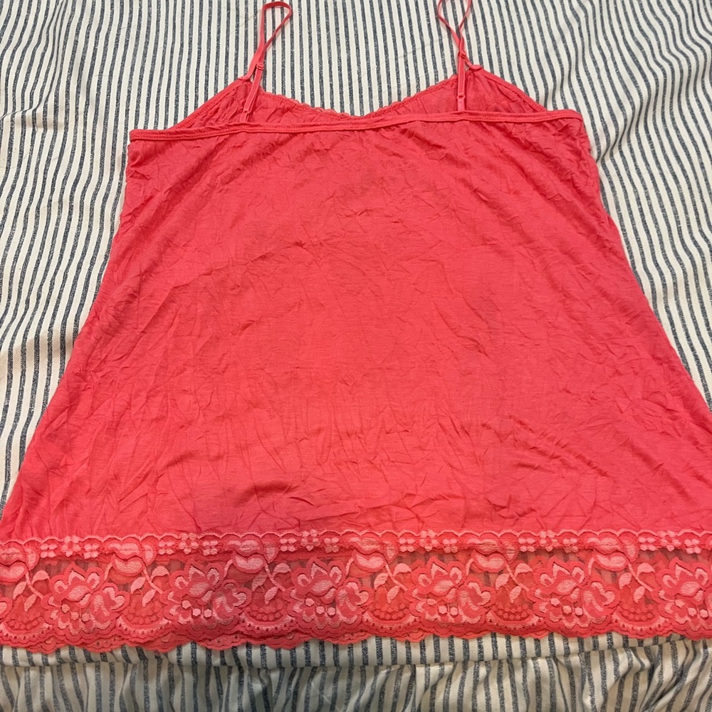 Maurices Pink Sleeveless Lace Camisole - Picture 5 of 5